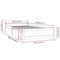 3103488 vidaXL Bed Frame without Mattress with Drawers 100x200 cm (815034+814989)