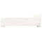 3103550 vidaXL Bed Frame without Mattress with Drawers White 140x190 cm (815025+814995)