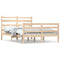 vidaXL Bed Frame without Mattress Solid Wood Pine 160x200 cm