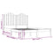vidaXL Bed Frame without Mattress Solid Wood Super King