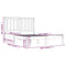 vidaXL Bed Frame without Mattress Solid Wood Double