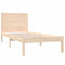 vidaXL Bed Frame without Mattress 90x200 cm Solid Wood Pine