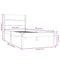 vidaXL Bed Frame without Mattress 90x200 cm Solid Wood Pine