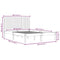 vidaXL Bed Frame without Mattress 180x200 cm Super King Solid Wood