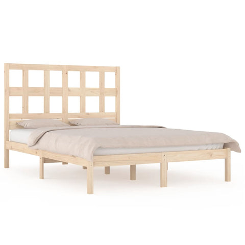 vidaXL Bed Frame without Mattress 160x200 cm Solid Wood Pine