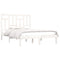 vidaXL Bed Frame without Mattress White 120x190 cm Small Double Solid Wood