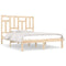 vidaXL Bed Frame without Mattress 120x200 cm Solid Wood Pine