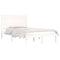 vidaXL Bed Frame without Mattress White 135x190 cm Double Solid Wood