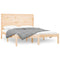 vidaXL Bed Frame without Mattress 160x200 cm Solid Wood