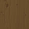 vidaXL Bed Frame without Mattress Honey Brown 100x200 cm Solid Wood