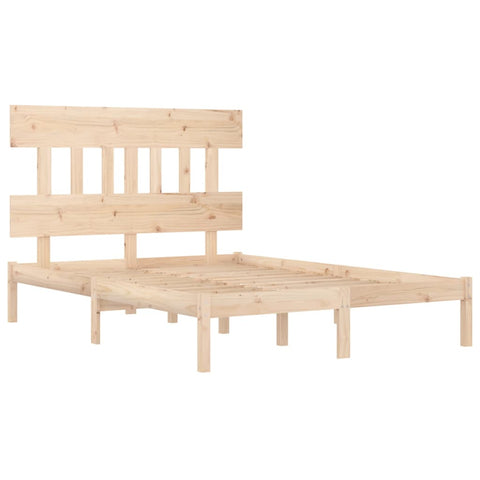 vidaXL Bed Frame without Mattress 140x200 cm Solid Wood