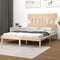 vidaXL Bed Frame without Mattress 140x200 cm Solid Wood