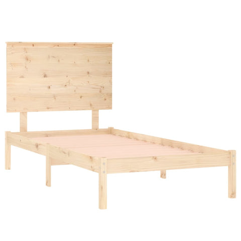 vidaXL Bed Frame without Mattress 100x200 cm Solid Wood Pine