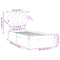 vidaXL Bed Frame without Mattress 90x200 cm Solid Wood