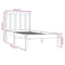 vidaXL Bed Frame without Mattress Solid Wood Pine 90x190 cm Single Single