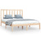 vidaXL Bed Frame without Mattress Solid Wood Pine 120x200 cm