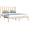 vidaXL Bed Frame without Mattress Solid Wood Pine 120x200 cm