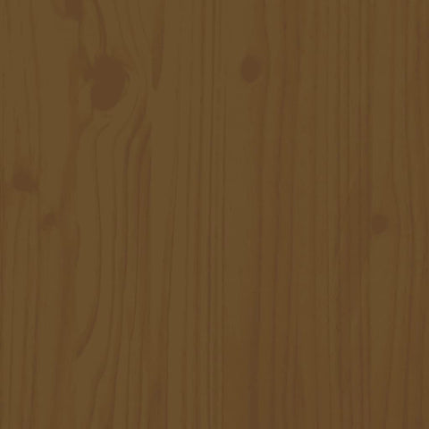 vidaXL Bed Frame without Mattress Honey Brown Solid Wood Pine 200x200 cm