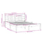 vidaXL Bed Frame without Mattress 135x190 cm Double Solid Wood