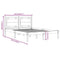 vidaXL Bed Frame without Mattress 150x200 cm King Size Solid Wood