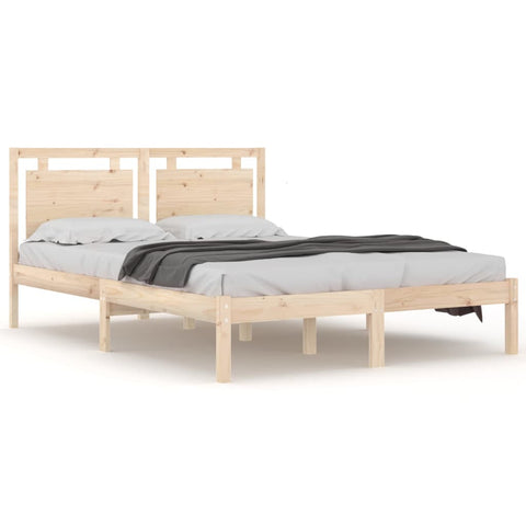 vidaXL Bed Frame without Mattress 160x200 cm Solid Wood