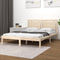vidaXL Bed Frame without Mattress 180x200 cm Super King Solid Wood