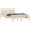 vidaXL Bed Frame without Mattress 200x200 cm Solid Wood