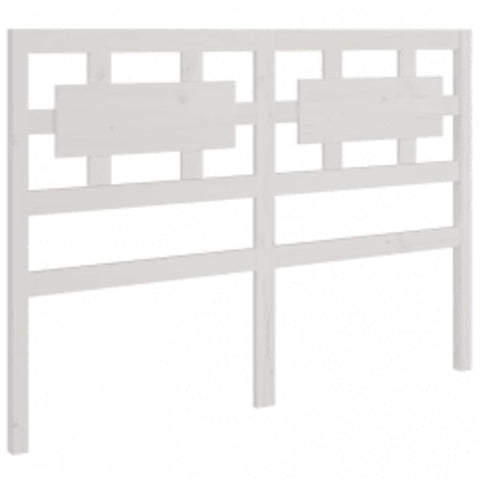 vidaXL Bed Frame without Mattress White 180x200 cm Super King Solid Wood