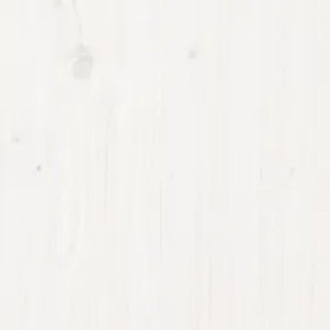 vidaXL Bed Frame without Mattress White 180x200 cm Super King Solid Wood