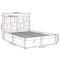 vidaXL Bed Frame without Mattress White Solid Wood 160x200 cm
