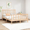 vidaXL Bed Frame without Mattress 160x200 cm Solid Wood Pine