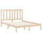 vidaXL Bed Frame without Mattress 160x200 cm Solid Wood