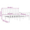 vidaXL Bed Frame without Mattress 200x200 cm Solid Wood