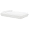 819903 vidaXL Bed Frame without Mattress White Solid Wood 120x200 cm