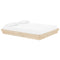 vidaXL Bed Frame without Mattress Solid Wood 160x200 cm