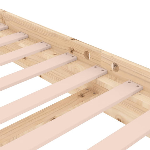 vidaXL Bed Frame without Mattress Solid Wood 160x200 cm