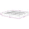 vidaXL Bed Frame without Mattress Solid Wood 160x200 cm