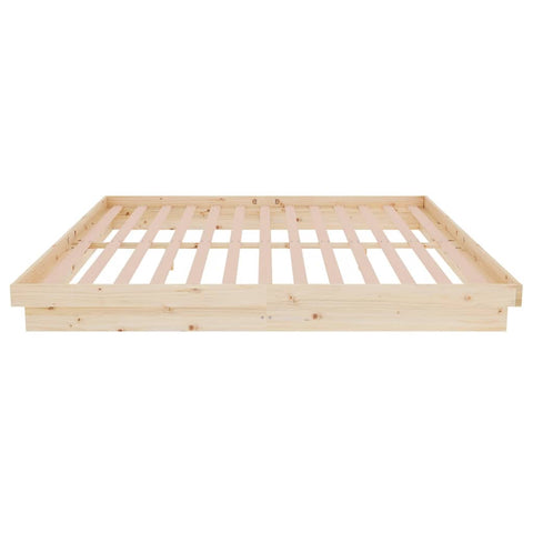 vidaXL Bed Frame without Mattress Solid Wood Super King