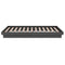 vidaXL Bed Frame without Mattress Grey Solid Wood Small Single