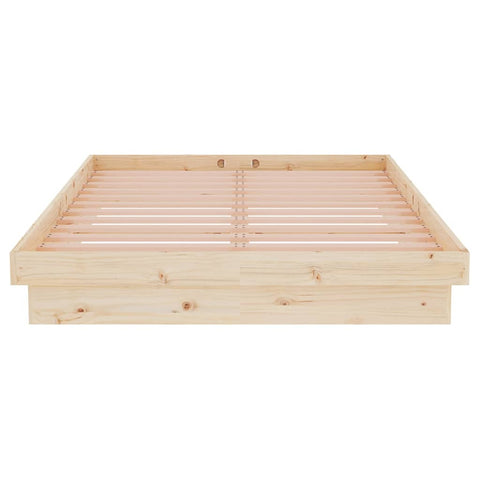 vidaXL Bed Frame without Mattress Solid Wood Small Double