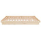 vidaXL Bed Frame without Mattress Solid Wood Small Double