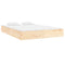 vidaXL Bed Frame without Mattress Solid Wood 120x200 cm