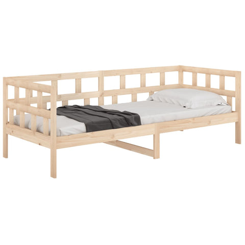 vidaXL Day Bed without Mattress Solid Wood Pine 90x200 cm