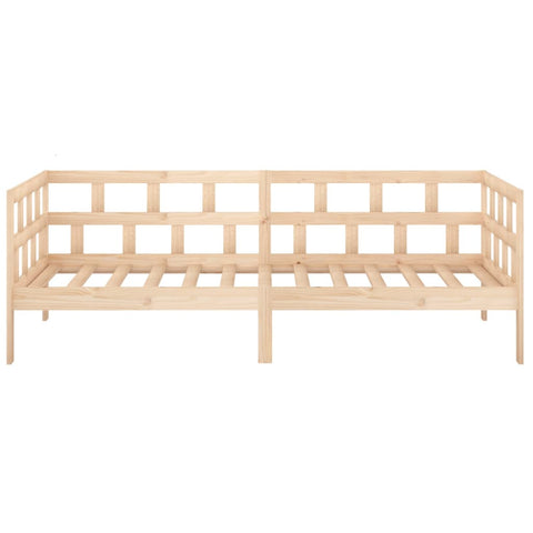 vidaXL Day Bed without Mattress Solid Wood Pine 90x200 cm