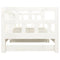 vidaXL Pull-out Day Bed without Mattress White 2x(90x200) cm