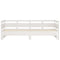 vidaXL Pull-out Day Bed without Mattress White 2x(90x190) cm