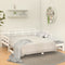 vidaXL Pull-out Day Bed without Mattress White Solid Wood Pine 2x cm