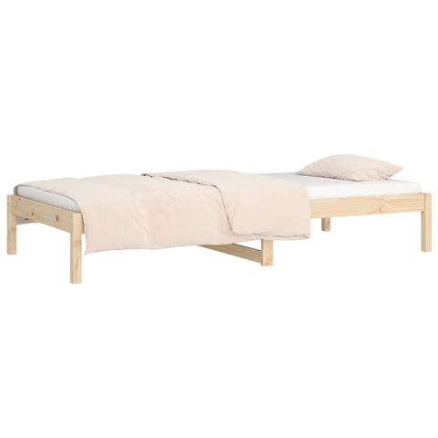 vidaXL Day Bed without Mattress 80x200 cm Solid Wood Pine
