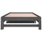 vidaXL Pull-out Day Bed without Mattress Grey 2x(90x200) cm