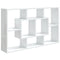 vidaXL Wall Shelf High Gloss White 85x16x52.5 cm Engineered Wood
